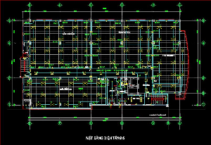 File cad thiết kế điện chiếu sáng trung tâm thương mại biên hòa+ thuyết minh[.doc]